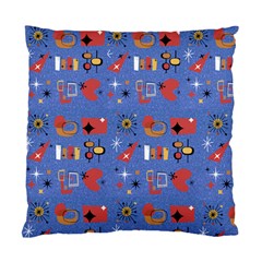 Blue 50s Standard Cushion Case (one Side) by InPlainSightStyle