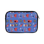 Blue 50s Apple iPad Mini Zipper Cases Front