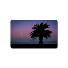 Sunset Coastal Scene, Montevideo Uruguay Magnet (name Card) by dflcprintsclothing