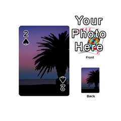 Sunset Coastal Scene, Montevideo Uruguay Playing Cards 54 Designs (mini) by dflcprintsclothing