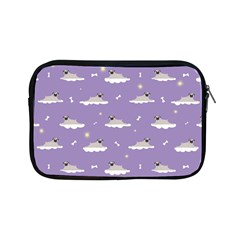 Cheerful Pugs Lie In The Clouds Apple Ipad Mini Zipper Cases by SychEva