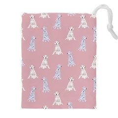 Dalmatians Favorite Dogs Drawstring Pouch (4xl) by SychEva