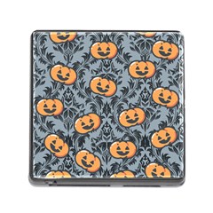 Halloween Jack O Lantern Memory Card Reader (square 5 Slot) by InPlainSightStyle