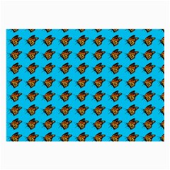 Monarch Butterfly Print Large Glasses Cloth (2 Sides) by Kritter