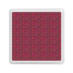 Pink Zoas Print Memory Card Reader (square) by Kritter