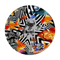 Point Of Entry 2 Ornament (round) by impacteesstreetwearcollage