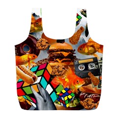 Through Space And Time 3 Full Print Recycle Bag (l)