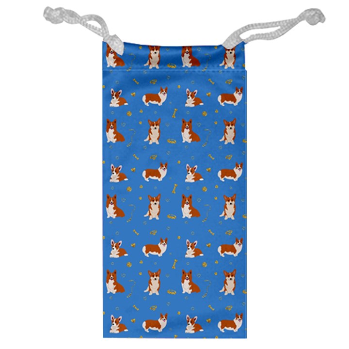 Cute Corgi Dogs Jewelry Bag