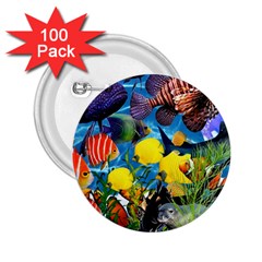 Ocean Deep Cropped 2 25  Buttons (100 Pack)  by impacteesstreetwearcollage