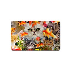 Aquarium Life Cropped Magnet (name Card)