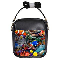 Under The Sea 5 Girls Sling Bag by impacteesstreetwearcollage