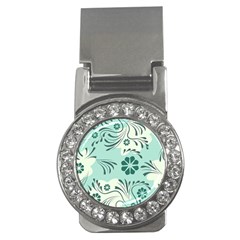 Folk Flowers Pattern  Money Clips (cz)  by Eskimos