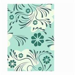 Folk Flowers Pattern  Small Garden Flag (two Sides) by Eskimos