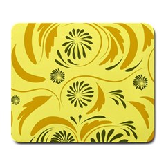 Folk Flowers Pattern  Large Mousepads by Eskimos