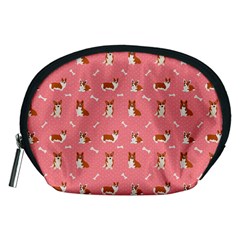 Cute Corgi Dogs Accessory Pouch (Medium)