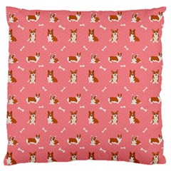 Cute Corgi Dogs Standard Flano Cushion Case (Two Sides)