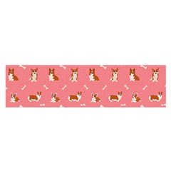 Cute Corgi Dogs Satin Scarf (oblong) by SychEva