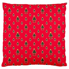 Sketchy Christmas Tree Motif Drawing Pattern Standard Flano Cushion Case (two Sides) by dflcprintsclothing