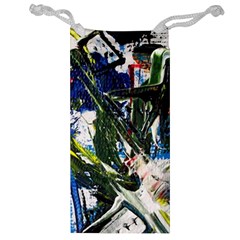 Snow In A City-1-1 Jewelry Bag by bestdesignintheworld