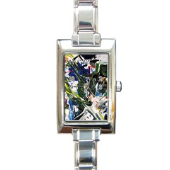 Snow In A City-1-1 Rectangle Italian Charm Watch by bestdesignintheworld