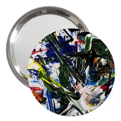 Snow In A City-1-1 3  Handbag Mirrors by bestdesignintheworld