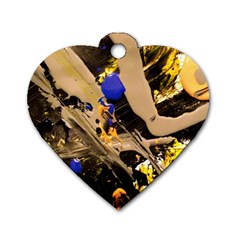 Before The Easter-1-5 Dog Tag Heart (two Sides) by bestdesignintheworld