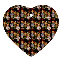 Dindollyblack Ornament (heart) by snowwhitegirl