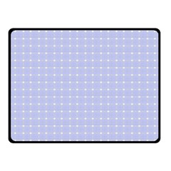 Lighblu Plaid Small Double Sided Fleece Blanket (small)  by snowwhitegirl