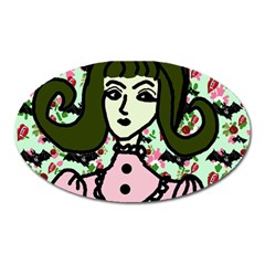 Wicked Witch Wall Oval Magnet