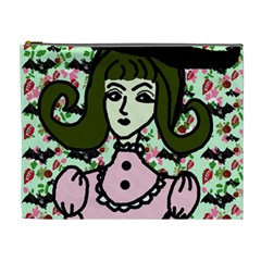 Wicked Witch Wall Cosmetic Bag (xl) by snowwhitegirl