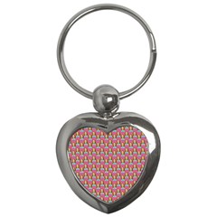 Girl Pink Key Chain (Heart)