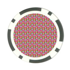 Girl Pink Poker Chip Card Guard (10 pack)