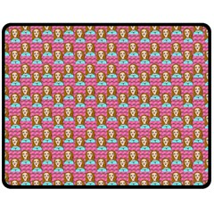 Girl Pink Fleece Blanket (Medium) 