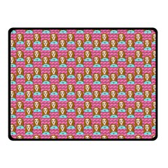 Girl Pink Fleece Blanket (small) by snowwhitegirl