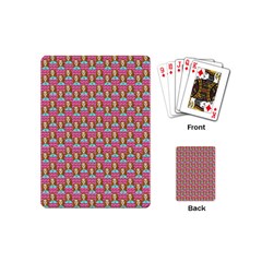 Girl Pink Playing Cards Single Design (Mini)