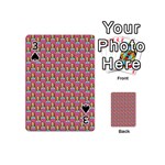 Girl Pink Playing Cards 54 Designs (Mini) Front - Spade3