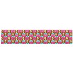 Girl Pink Small Flano Scarf Back