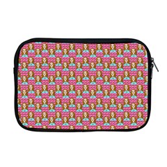 Girl Pink Apple MacBook Pro 17  Zipper Case