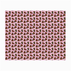 Cute Deer Pattern Pink Small Glasses Cloth