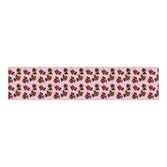 Cute Deer Pattern Pink Velvet Scrunchie by snowwhitegirl