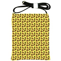 Cute Deer Pattern Yellow Shoulder Sling Bag