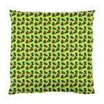 Cute Deer Pattern Green Standard Cushion Case (Two Sides) Front