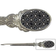 Futuristic Industrial Print Pattern Letter Opener