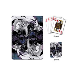 Twin Migraines Playing Cards Single Design (mini) by MRNStudios