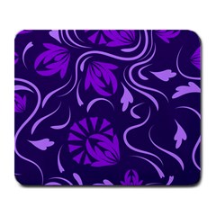 Folk Flowers Pattern Floral Surface Design Seamless Pattern Large Mousepads by Eskimos