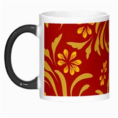 Folk Flowers Pattern Floral Surface Design Seamless Pattern Morph Mugs by Eskimos