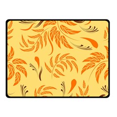 Folk Flowers Pattern Floral Surface Design Seamless Pattern Double Sided Fleece Blanket (small)  by Eskimos