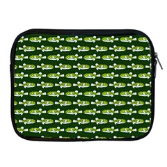 Green Puffer Apple Ipad 2/3/4 Zipper Cases by SeaworthyClothing