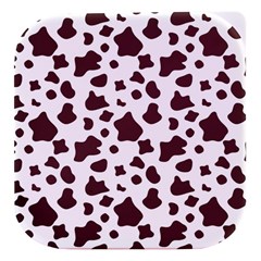 Brown cow spots pattern, animal fur print Stacked food storage container