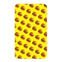 Vector Burgers, fast food sandwitch pattern at yellow Memory Card Reader (Rectangular)